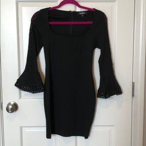 Lulus Mini Black Dress
